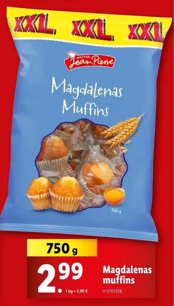 Magdalenas Muffins