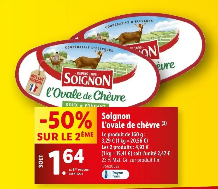 Soignon L'ovale de chèvre (2)