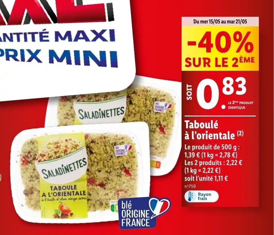 Taboulé à l'orientale (2)