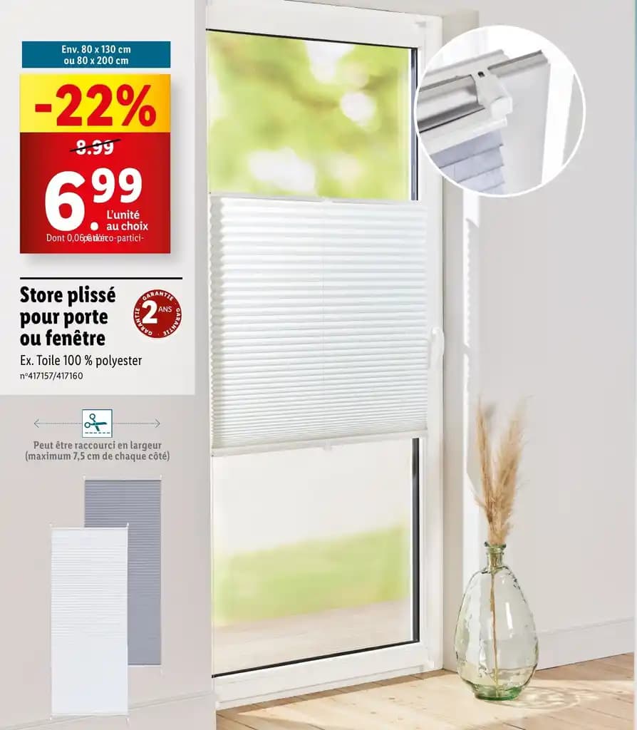 Promotion Exclusives de Store plissé : Découvrez l'Offre incontournable