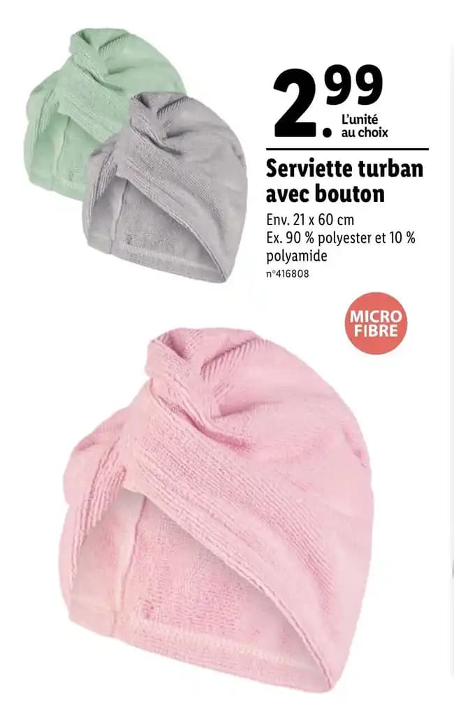 Promotion Exclusives de Turban : Découvrez l'Offre incontournable
