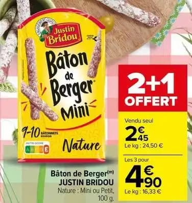 Justin bridou - bâton de berger