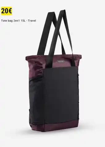 Tote bag 2en1 15L - Travel