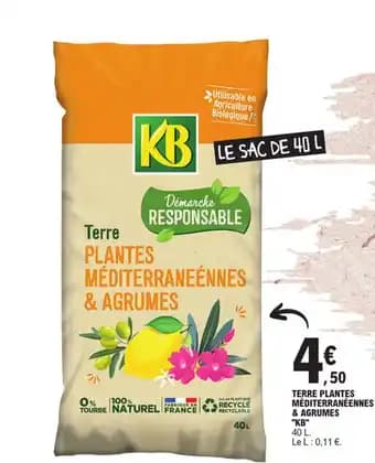 TERRE PLANTES MÉDITERRANÉENNES & AGRUMES "KB"