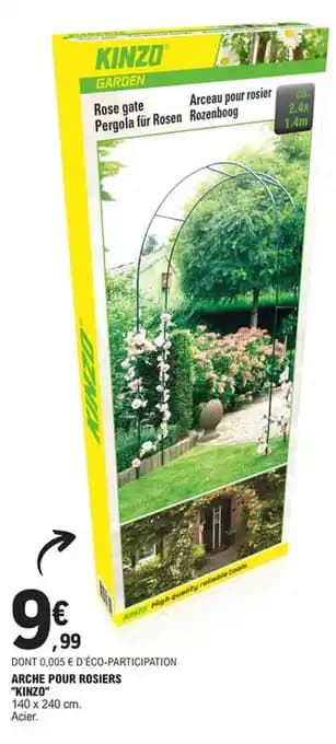 ARCHE POUR ROSIERS "KINZO"