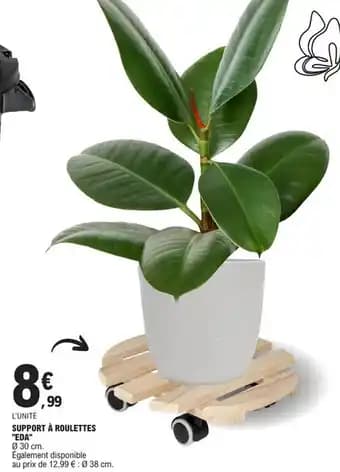 SUPPORT À ROULETTES "EDA"