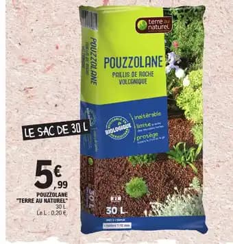 POUZZOLANE "TERRE AU NATUREL"