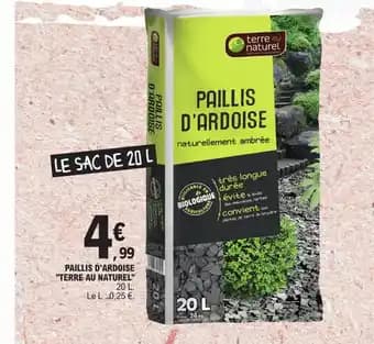 PAILLIS D'ARDOISE "TERRE AU NATUREL"