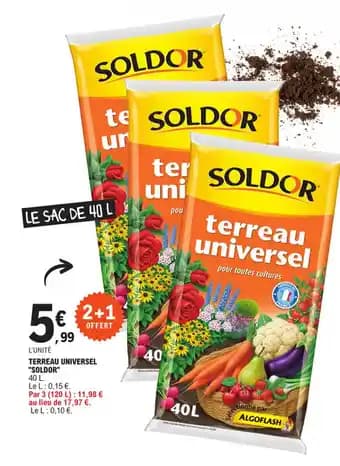 TERREAU UNIVERSEL "SOLDOR"