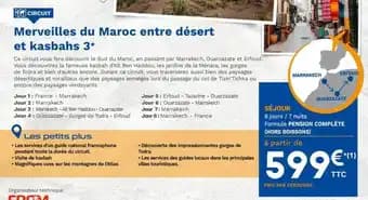 Merveilles du maroc entre désert et kasbahs 3