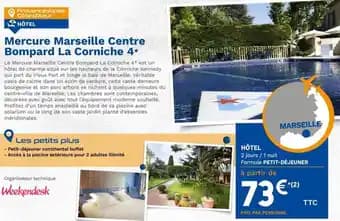 Mercure marseille centre bompard la corniche 4