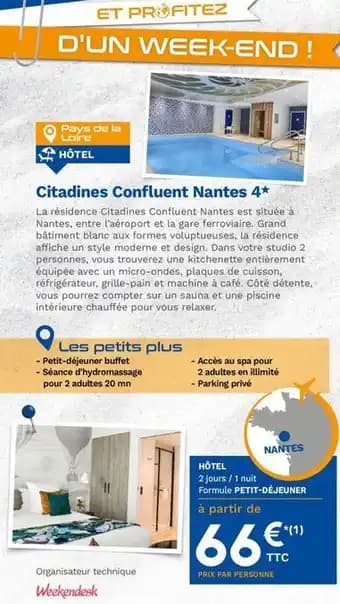 Citadines confluent nantes