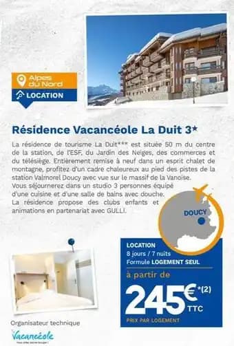 La duit - residence vacanceole