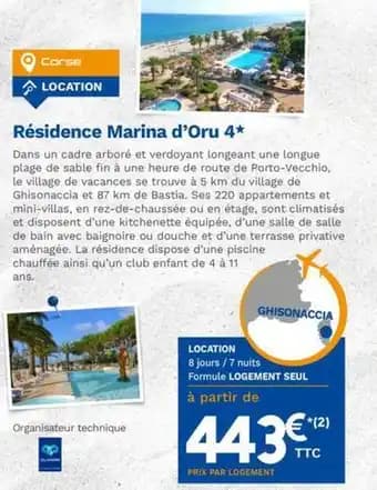 Marina d'oru - residence