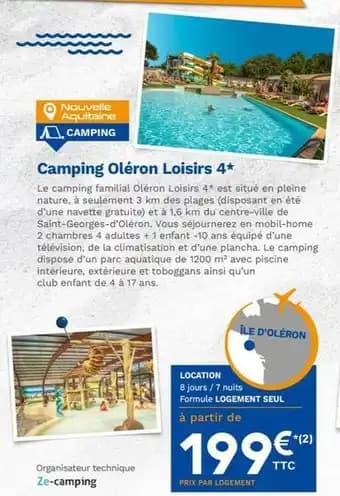 Camping oléron loisirs 4