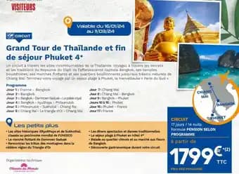 Promotion Exclusives de Phuket : Découvrez l'Offre incontournable