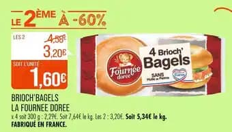 LA FOURNEE DOREE BRIOCH’BAGELS