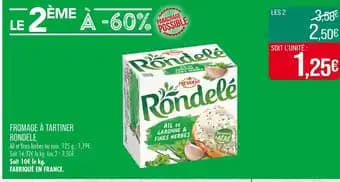 RONDELE FROMAGE À TARTINER
