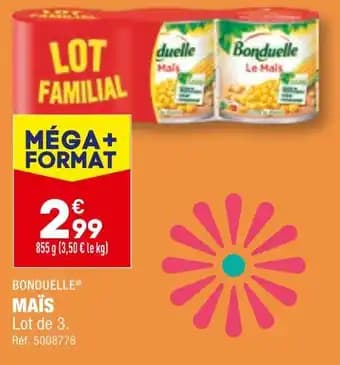 BONDUELLE MAÏS