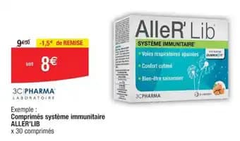 Comprimés système immunitaire ALLER'LIB