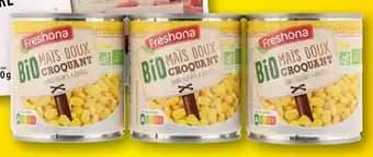 Freshona Maïs doux Bio