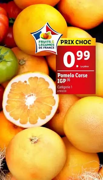 Pomelo Corse IGP