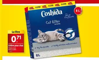 Coshida Litière pour chat