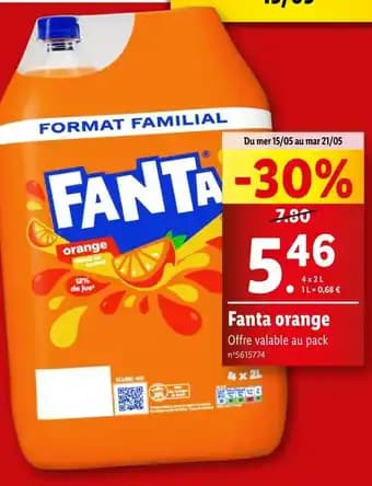 Fanta Fanta orange