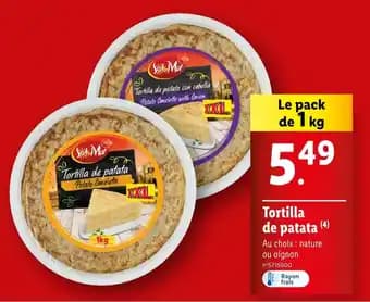 Sol&Mar Tortilla de patata