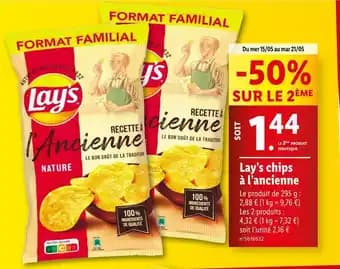 Lay’s Chips à l’ancienne