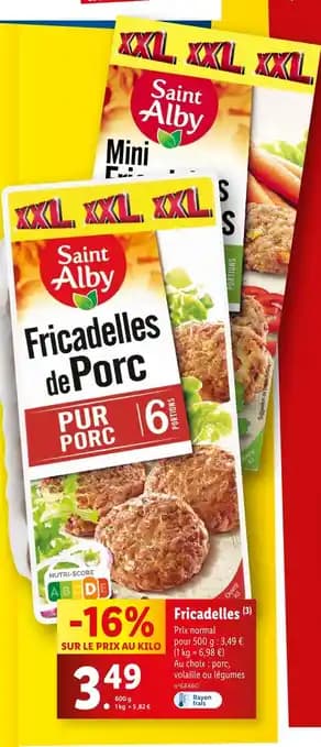 Saint Alby Fricadelles