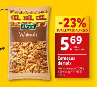 Alesto Cerneaux de noix