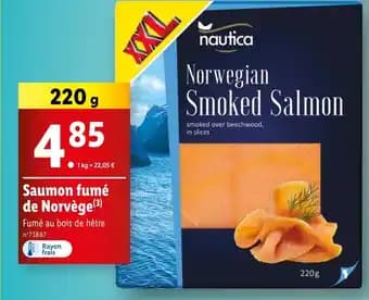 nautica Saumon fumé de Norvège