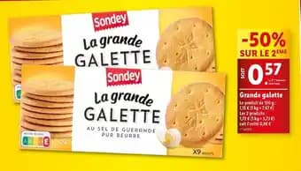 Sondey - grande galette