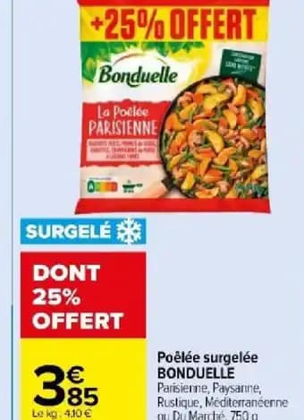 Poêlée surgelée BONDUELLE