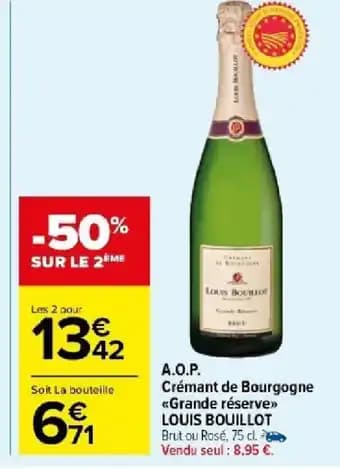 A.O.P. Crémant de Bourgogne Grande réserve
