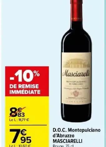 D.O.C. Montepulciano d'Abruzzo