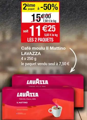 Promotion Exclusives de Il mattino lavazza : Découvrez l'Offre incontournable