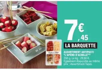 ASSORTIMENT ANTIPASTI "L'APÉRO D'ACHILLE™(3)