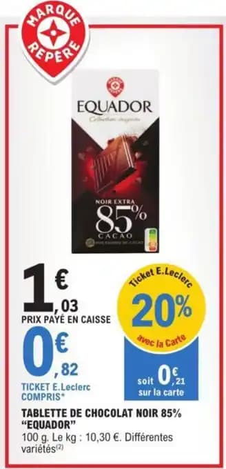 Promotion Exclusives de ÉQUADOR : Découvrez l'Offre incontournable