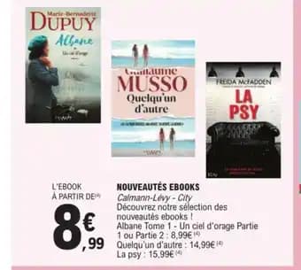 Promotion Exclusives de Ebooks : Découvrez l'Offre incontournable