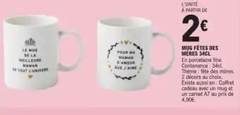 MỤG FÊTES DES MÈRES 34CL