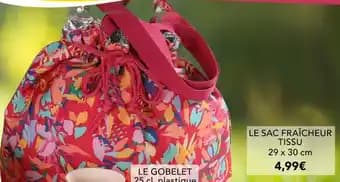 LE SAC FRAÎCHEUR TISSU
