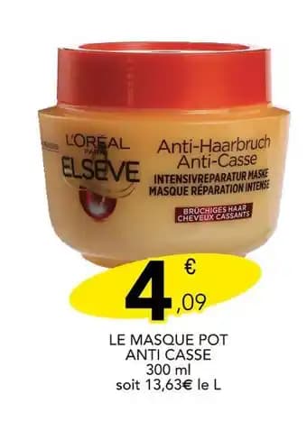 L'ORÉAL LE MASQUE POT ANTI CASSE 300 ml