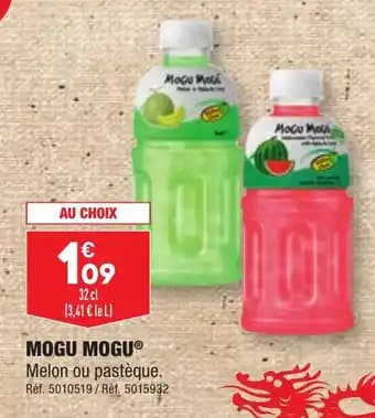 MOGU MOGU® Melon ou pastèque.