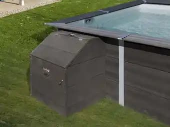 Coffre de filtration piscine composite hauteur 0,89 m - Gré