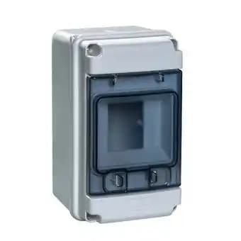 COFFRET DE DISTRIBUTION ETANCHE IP65 ECOLOGY 1X4 MODULES SANS BORNIER DE TERRE