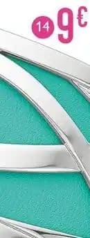 simili cuir turquoise-pêche