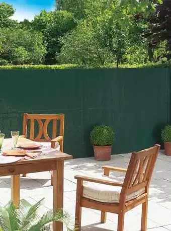 Canisse double face Plasticane - Vert - 1.5x3m