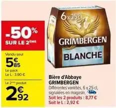 Grimbergen - bière d'abbaye